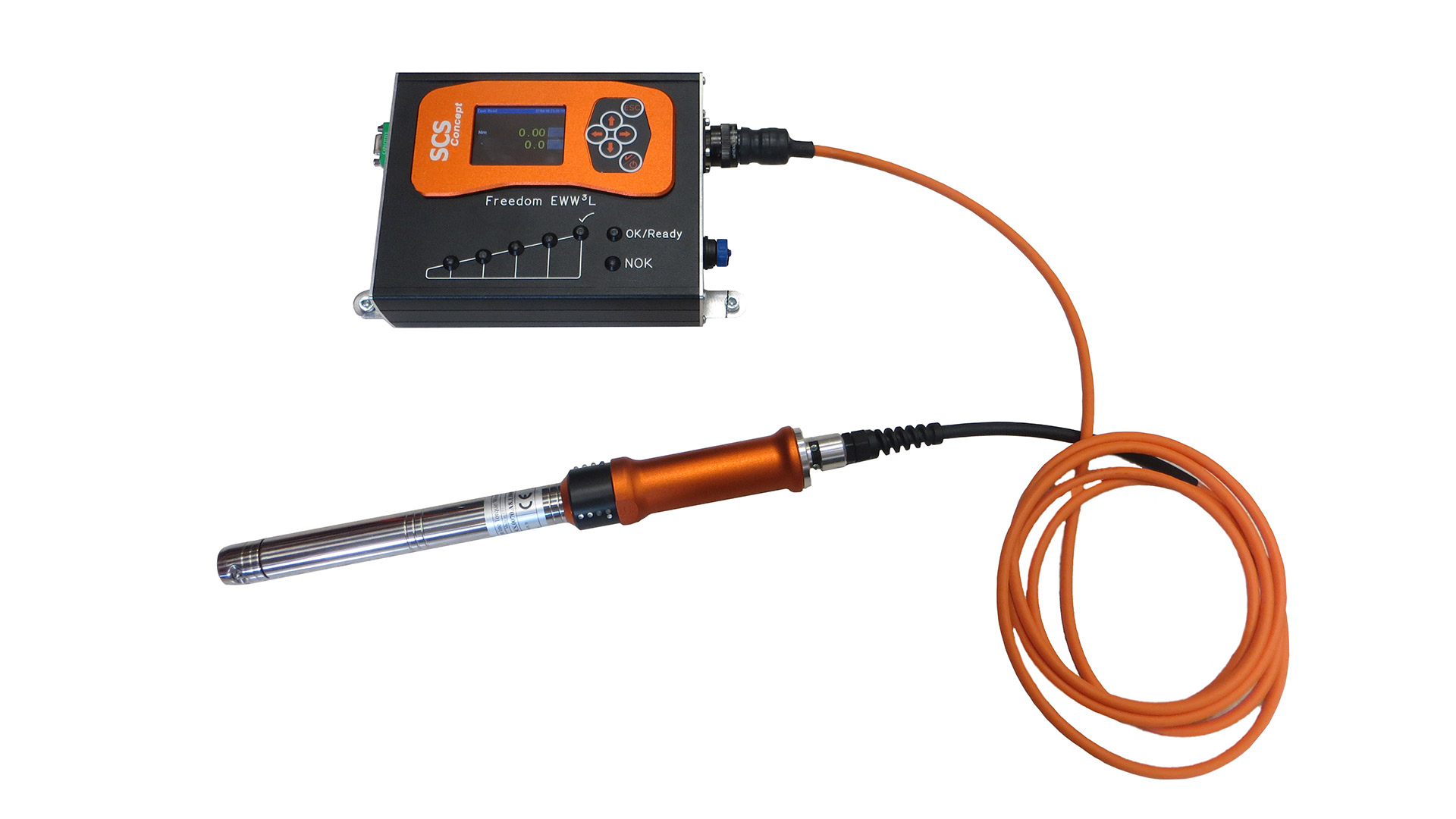 Digital torque wrench for production Digital torque wrench for production