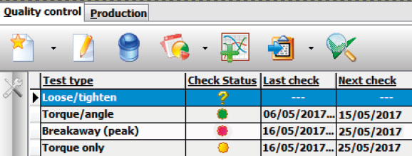 Production line quality control management software Production line quality control management software