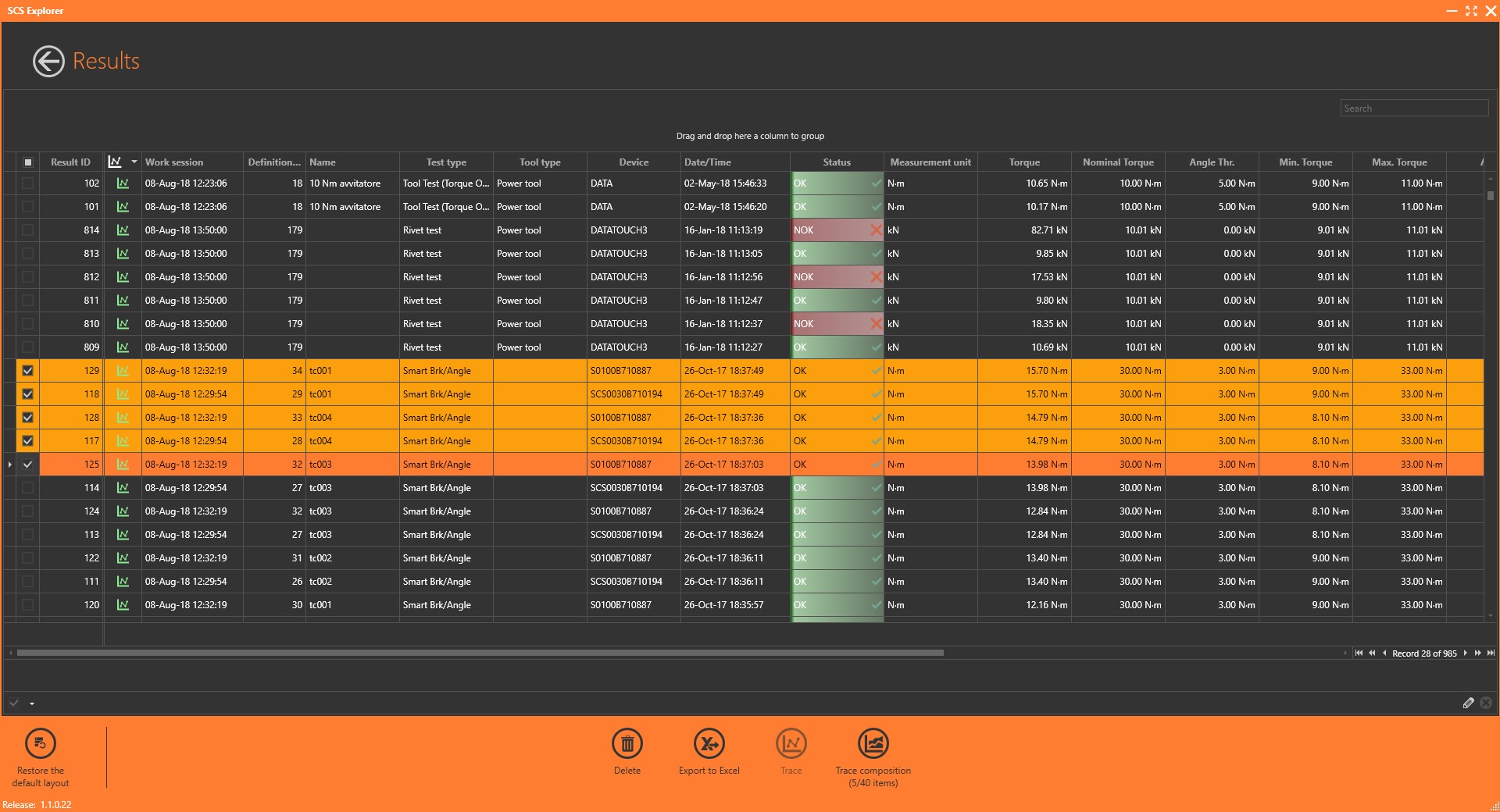 SCS Explorer - Program and download data from SCS instruments